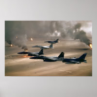 F-16 Falken und F-15-Adler bekämpfen