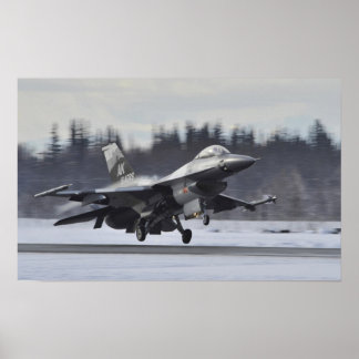 F-16 Falkenflugzeuge Poster