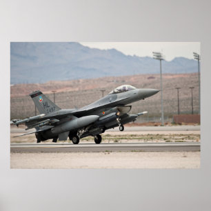 F-16 Falkenflugzeuge Poster
