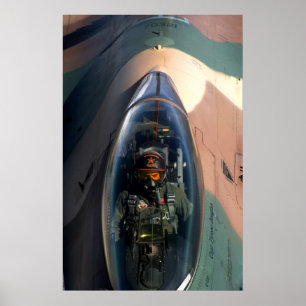 F-16 Falkenflugzeuge Poster
