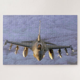 F-16 Falkenflugzeuge Puzzle