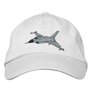 F-16 Kämpfer Bestickte Baseballkappe