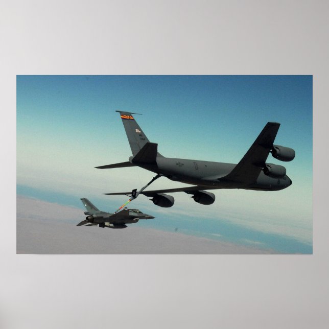 F-16 Kraftstoff Poster (Vorne)