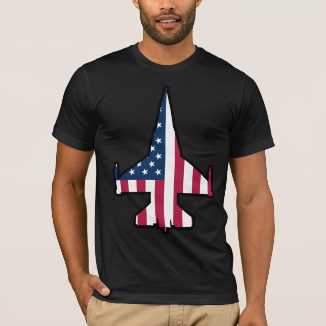 F-16 USA T-Shirt (Vorderseite)