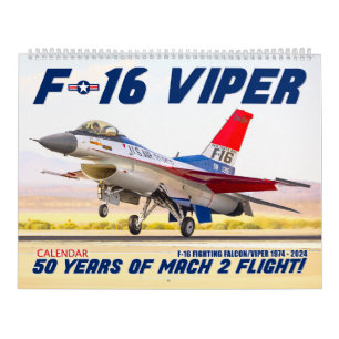 F-16 VIPER - 50 JAHRE MACH 2 FLUG! KALENDER