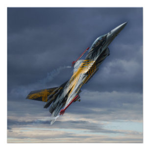 F-16 XTM X-Tiger Poster