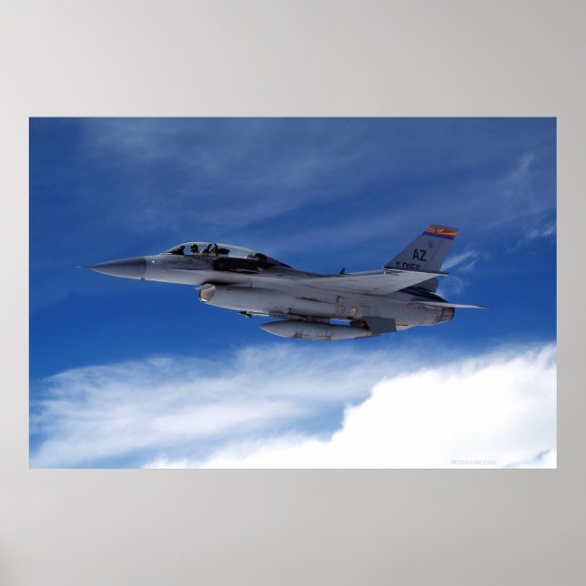 F-16 Zweisitzer Poster (Vorne)