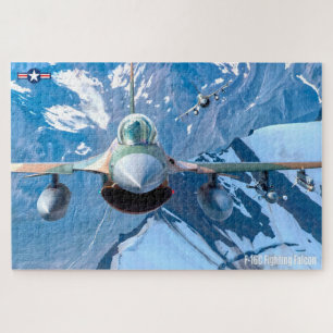 F-16C-FALCON - ALASKA (20x30 INCH) Puzzle