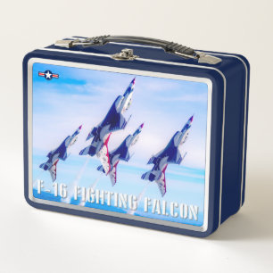 F-16C-KAMPFFAKTOR METALL BROTDOSE