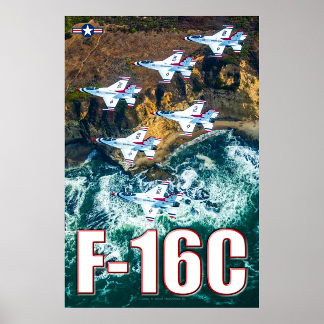 F-16C-KAMPFFAKTOR POSTER (Vorne)
