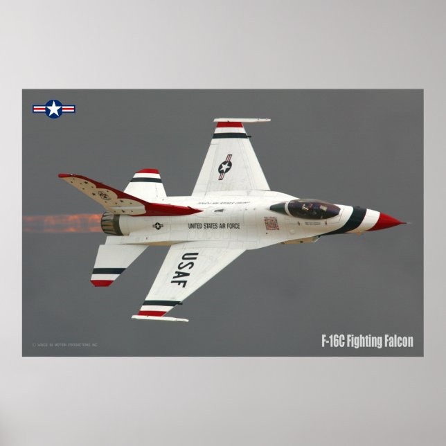 F-16C-KAMPFFAKTOR POSTER (Vorne)