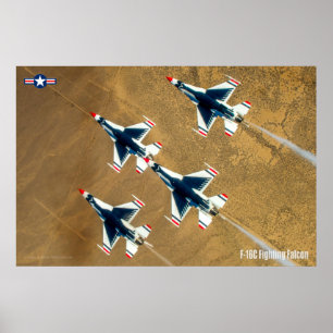 F-16C-KAMPFFAKTOR POSTER
