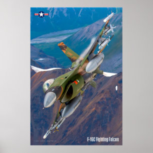 F-16C-KAMPFFAKTOR POSTER