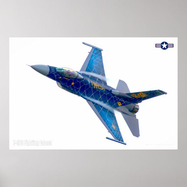 F-16C-KAMPFFAKTOR POSTER (Vorne)