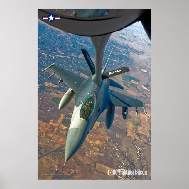 F-16C-KAMPFFAKTOR POSTER (Vorne)