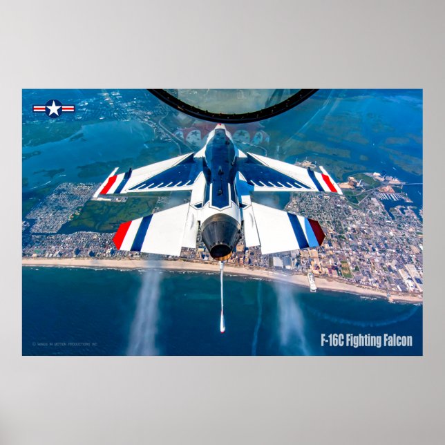 F-16C-KAMPFFAKTOR POSTER (Vorne)