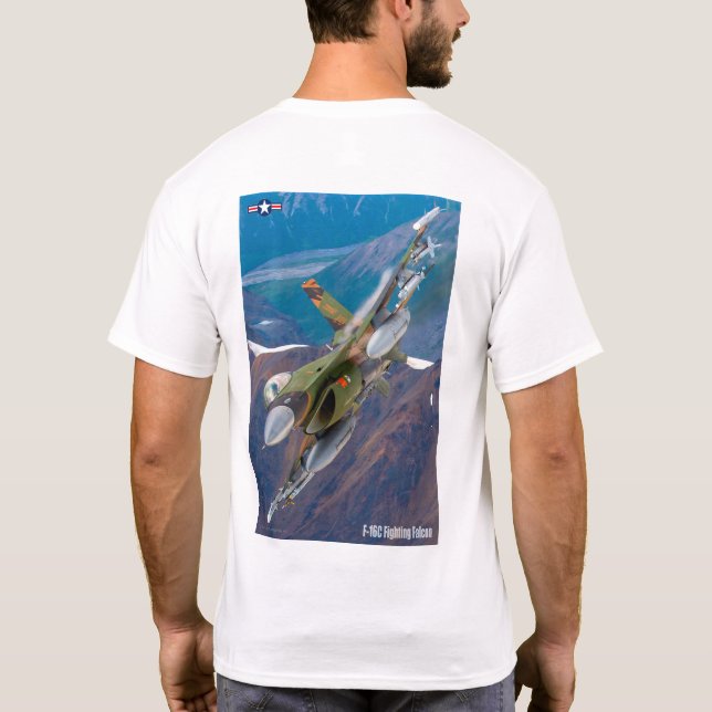 F-16C-KAMPFFAKTOR T-Shirt (Rückseite)