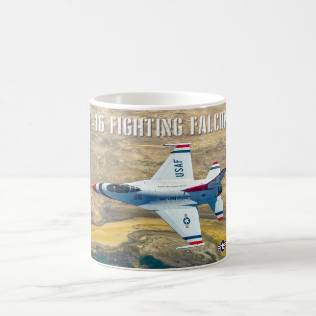 F-16C KAMPFFALKE KAFFEETASSE (Mittel)