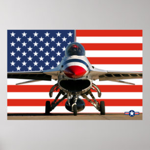 F-16D-KAMPFFALCON POSTER
