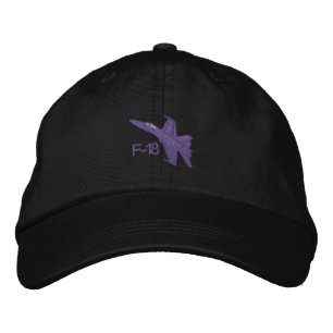 F-18 bestickter Hornet Bestickte Kappe
