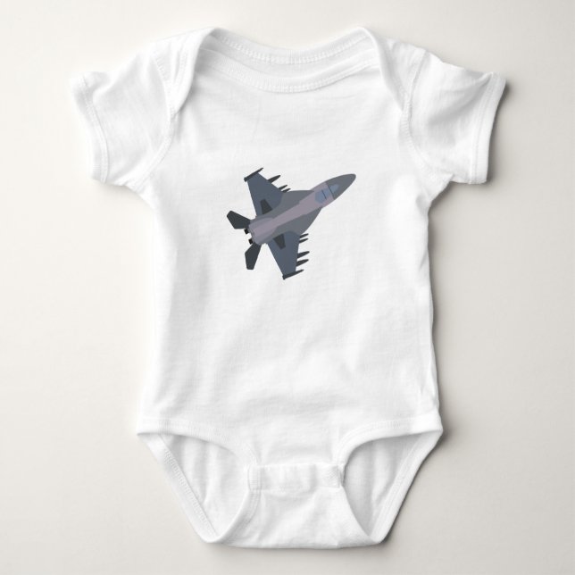 F-18 Hornet Baby Strampler (Vorderseite)