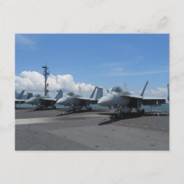 F-18 Kampfjets Postkarte