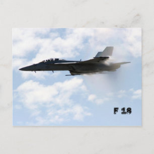 F 18 Klangbarriere Postkarte