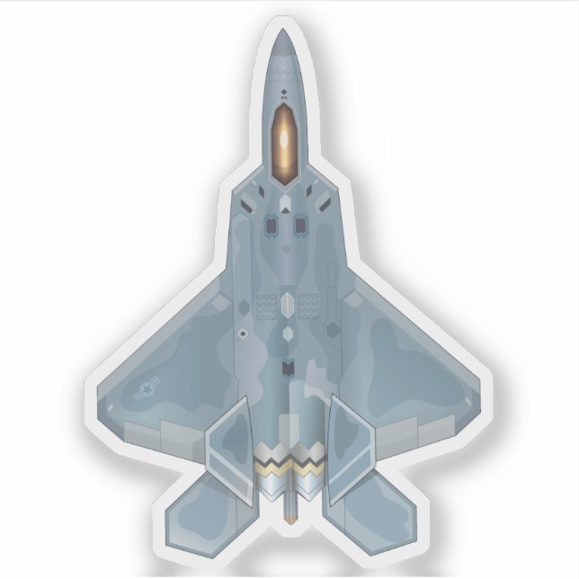 F-22 Aufkleber für Raptor (Vorderseite)