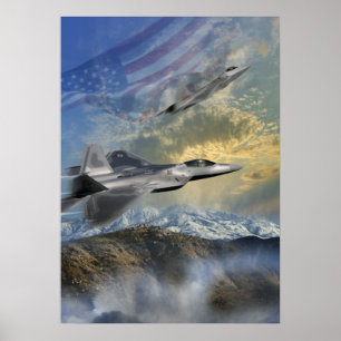 F-22-Bereiche 14 Poster