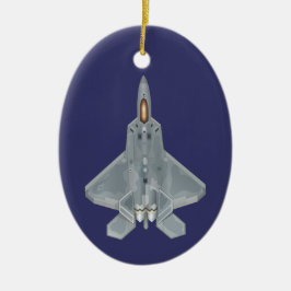 F-22 KERAMIK ORNAMENT