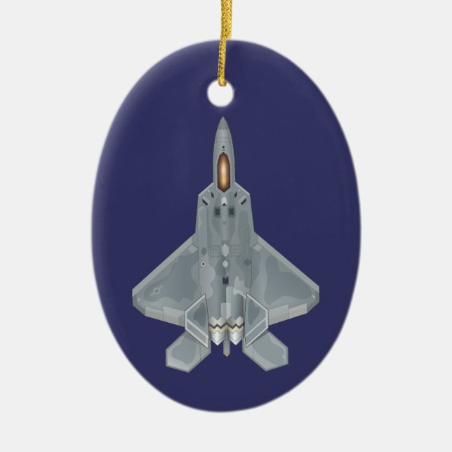 F-22 KERAMIK ORNAMENT (Vorne)
