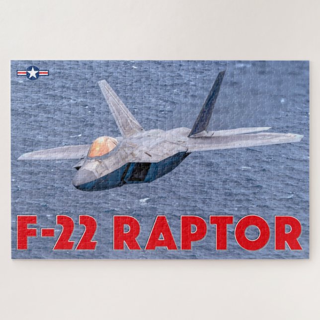 F-22 RAPTOR (20 x 30 INCH) Puzzle (Horizontal)