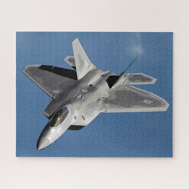 F-22 Raptor einsatzbereit Kadena Luftbasis 2009 Puzzle (Horizontal)