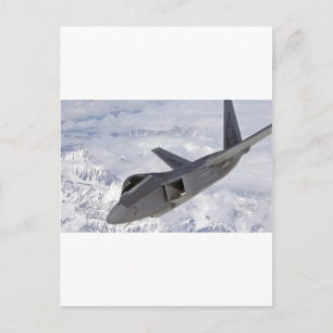 F-22 Raptor-Elmendorf AFB Postkarte