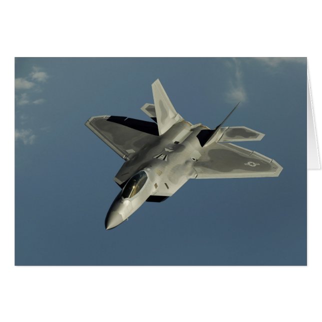 F-22 Raptor Fighter Jet (Vorderseite (Horizontal))
