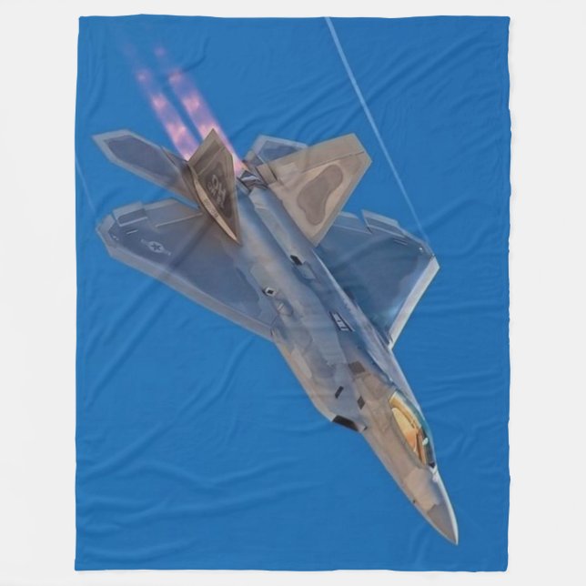 F-22 RAPTOR FLEECEDECKE (Vorderseite)