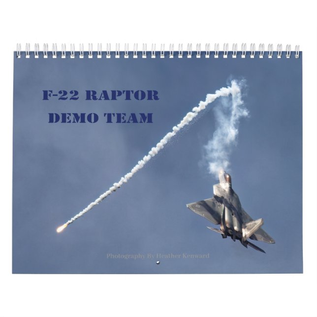 F-22 Raptor-Kalender Kalender (Titelbild)