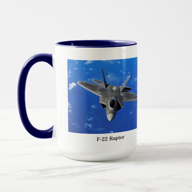 F-22 Raptor Tasse (Links)