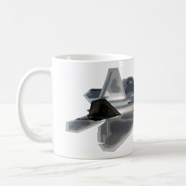 F-22 Raptor-Tasse Tasse (Links)