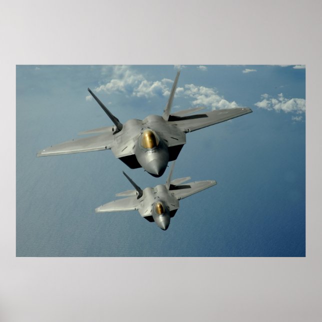 F-22 Raptoren Poster (Vorne)