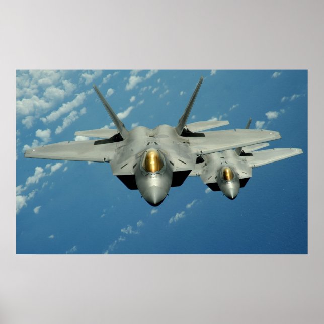 F-22 Raptoren Poster (Vorne)
