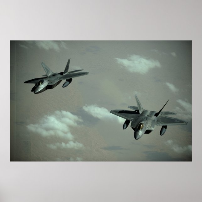F-22 Raptoren Poster (Vorne)