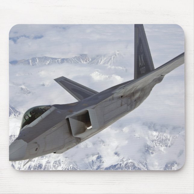 F-22 Raubvogel-Elmendorf AFB Mousepad (Vorne)