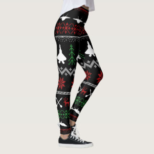 F-22 Weihnachts-Leggings Leggings