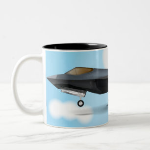 F-22 ZWEIFARBIGE TASSE