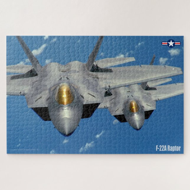 F-22A RAPTOR (20x30 INCH) Puzzle (Horizontal)