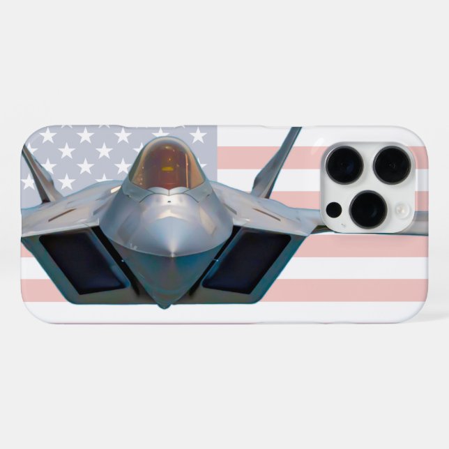 F-22A RAPTOR iPhone HÜLLE (Rückseite (Horizontal))