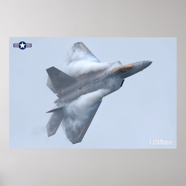 F-22A RAPTOR POSTER (Vorne)