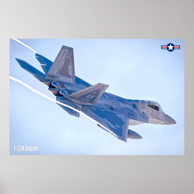 F-22A RAPTOR POSTER (Vorne)