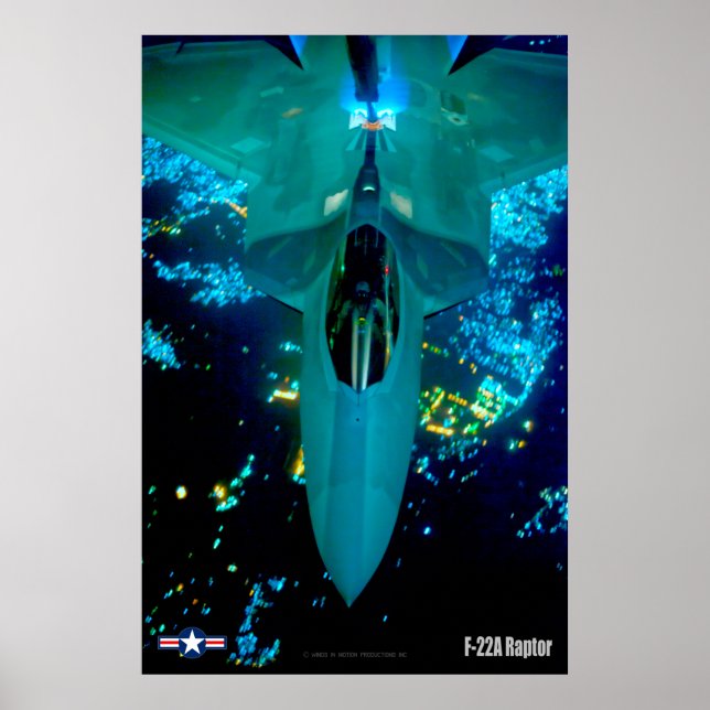 F-22A RAPTOR POSTER (Vorne)
